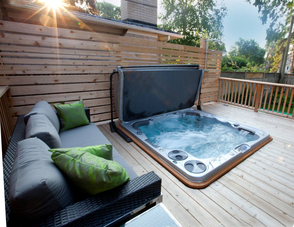 entretenir hot tub
